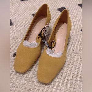 Zara loafer suede